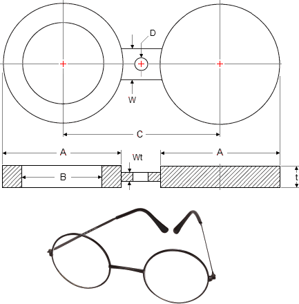 فلنج کور عینکی چیست و کاربرد فلنج عینکی